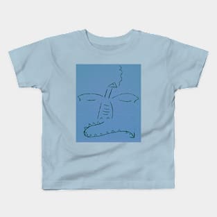 Stick Dragon B Kids T-Shirt